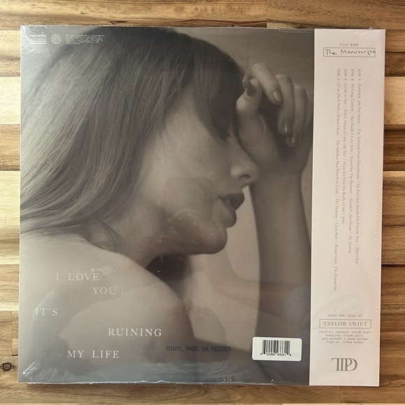 Taylor Swift The Tortured Poets Department Manuscript Edition Vinyl - Picture 3 of 3